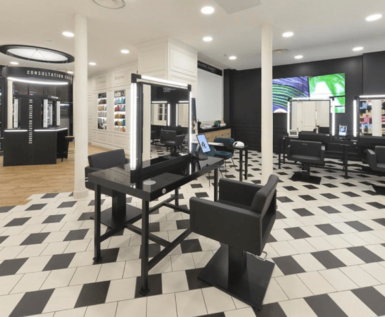 Interno del salone