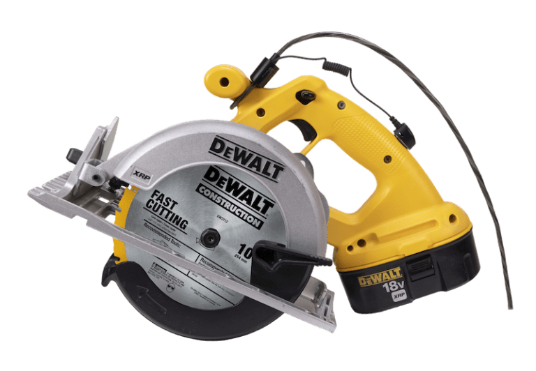 Sega Dewalt fissata con Zips