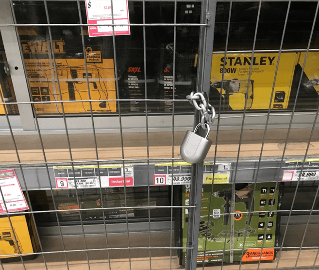 Gabbia Padlock con utensili Stanley e DeWalt