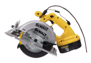Sega Dewalt fissata con Zips