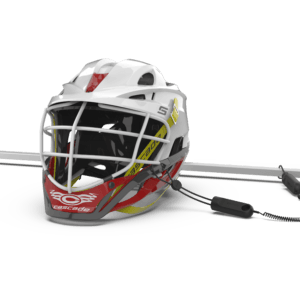 Casco fissato con Cable Lock Anchor