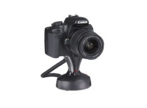 Telecamera su display nero di sicurezza