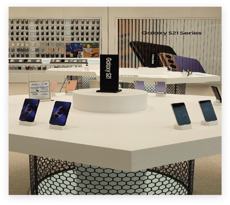 Samsung con InVue