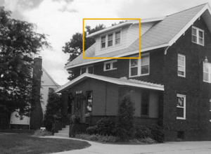 La casa a North Canton, Ohio, dove Alpha nato Alpha