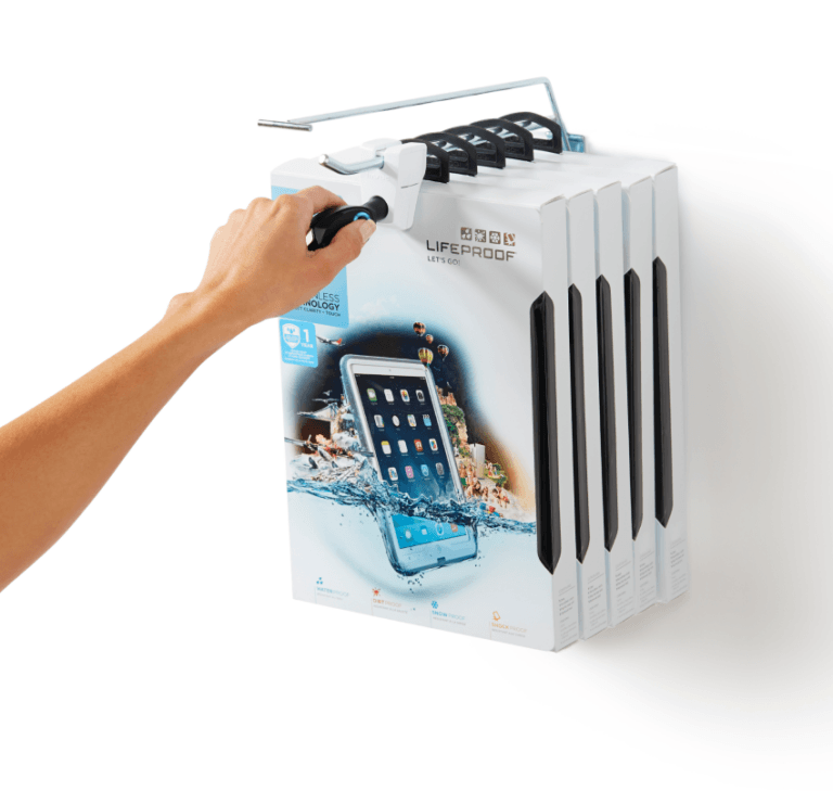 Soluzioni StopLok per la merce appesa