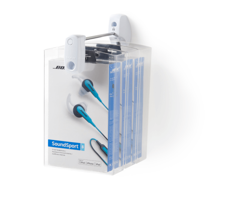 InVue Safers la sicurezza degli espositori di merce in vendita