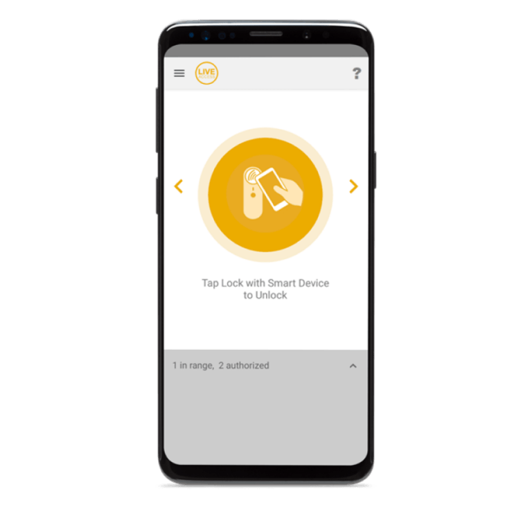 InVue LIVE Plunger Lock per porte in vetro con telaio metallico e porte scorrevoli in legno