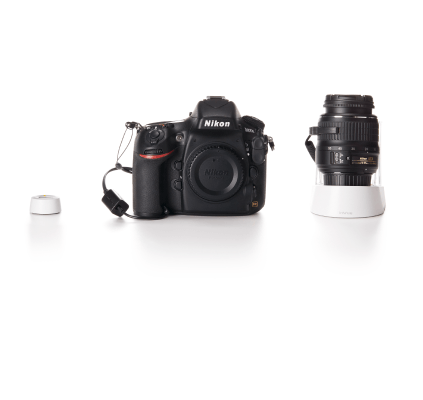 Esposizione della merce Sicurezza per fotocamere compatte e reflex digitali e obiettivi