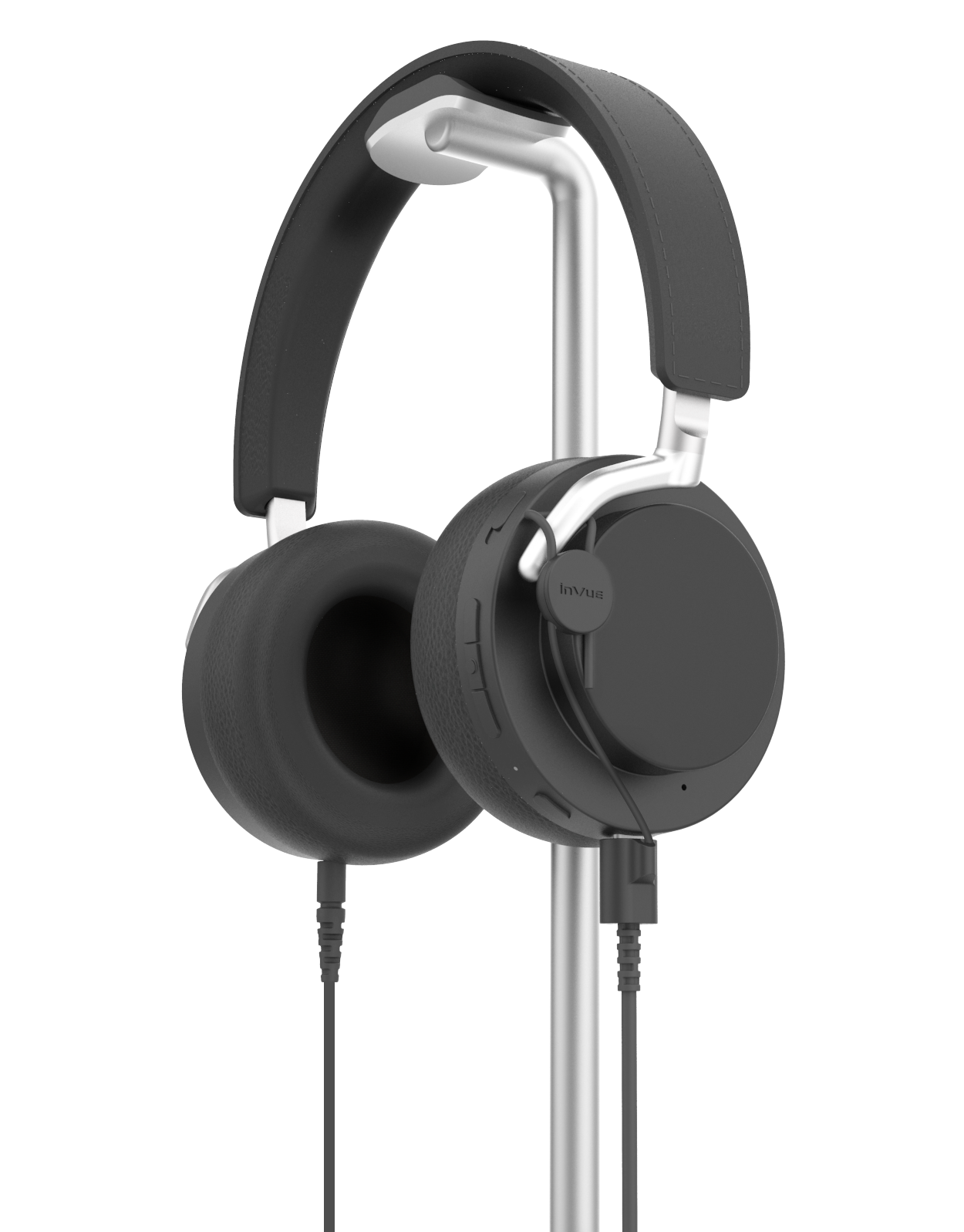 Cuffie su un dispositivo di visualizzazione sicuro