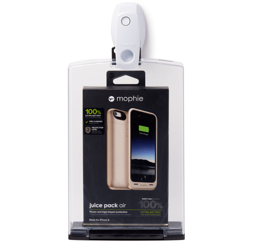 InVue Safers la sicurezza degli espositori di merce in vendita