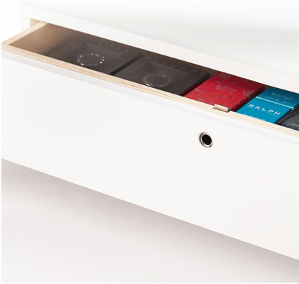 Serratura autobloccante per cassetti e porte 