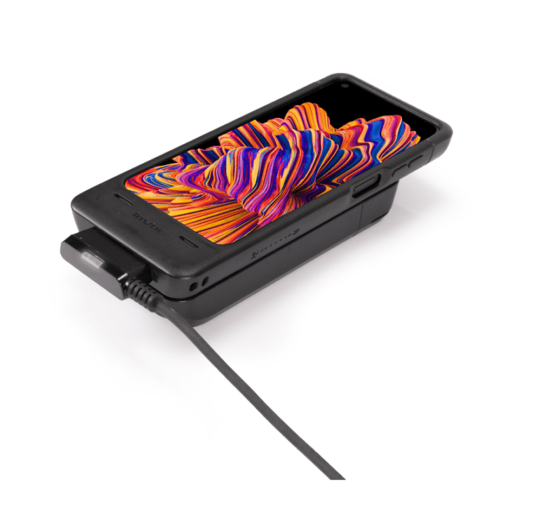 Caricabatterie a posizione singola per dispositivi portatili