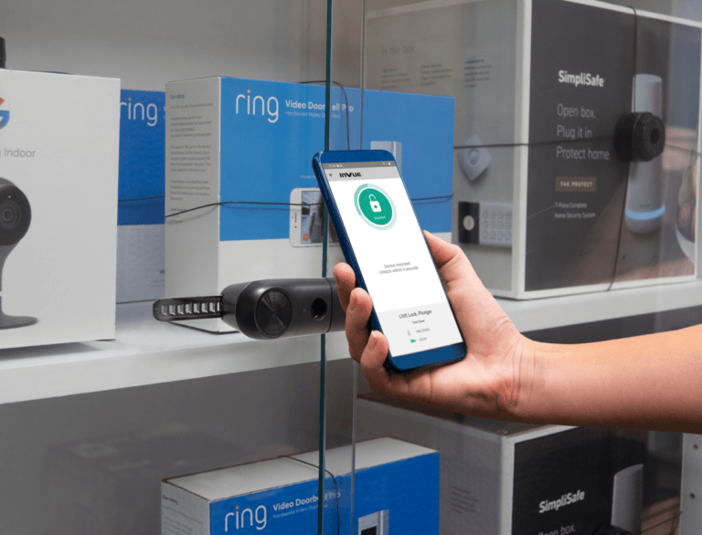 LIVE Blocco LIVE Sblocco SimpliSafe 4