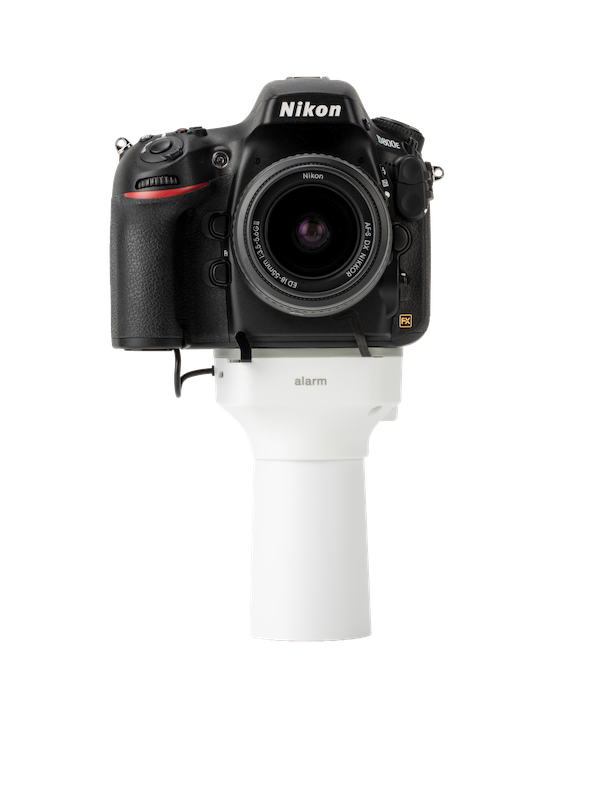 Esposizione della merce Sicurezza per fotocamere compatte e reflex digitali e obiettivi