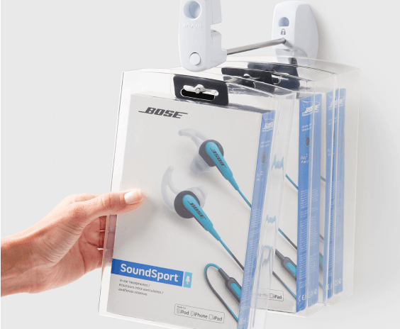 InVue per l'esposizione di prodotti in vendita