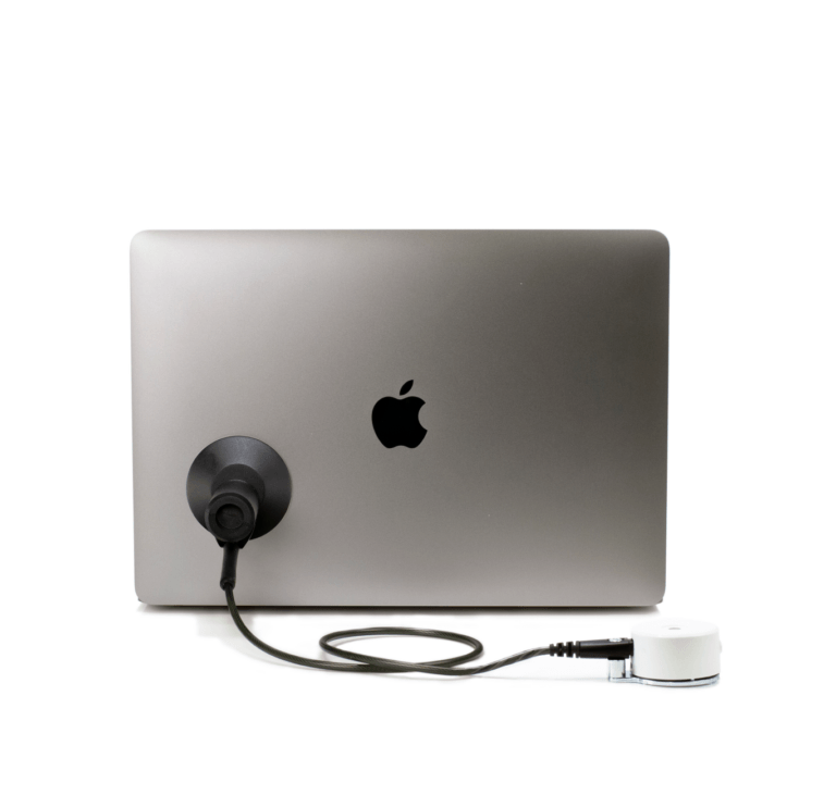 K Lock fissato con piastra in acciaio per laptop senza slot Kensington