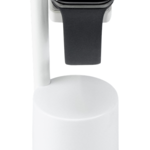 Smartwatch su display di sicurezza bianco