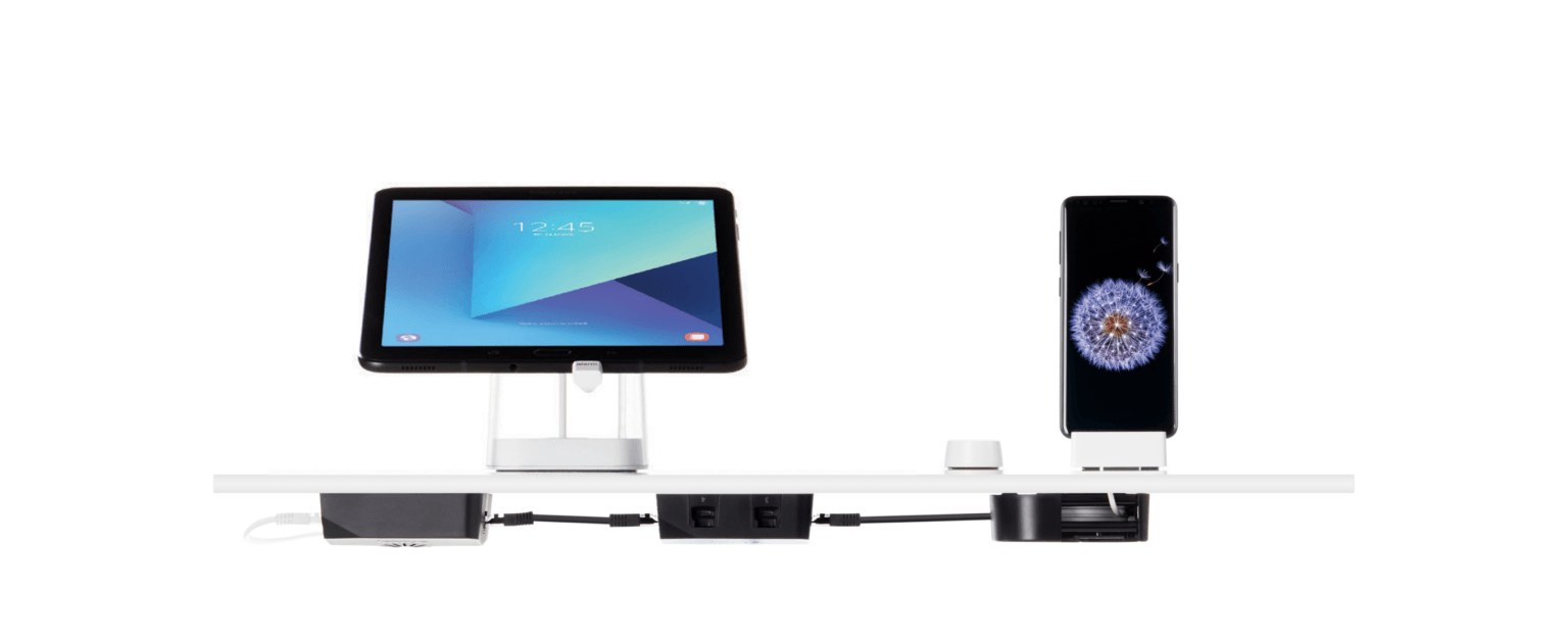 Tablet e smartphone su display sicuri