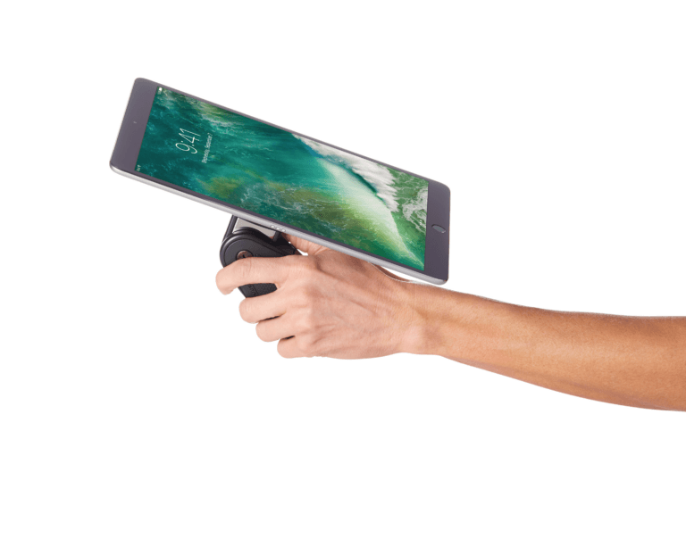 Supporto CT80 con maniglia per fissare un iPad