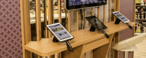 Tablet sui dispositivi di sicurezza presso Currys
