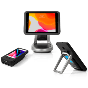 Soluzioni POS per tablet e dispositivi mobili in esposizione