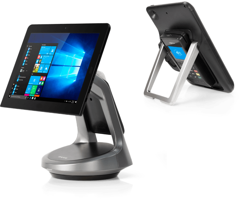 Due espositori da tavolo per punti vendita