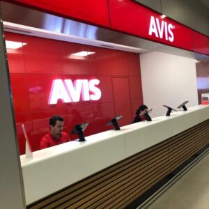 Tablet POS presso il banco Avis