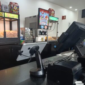 Supporto POS per tablet a teatro