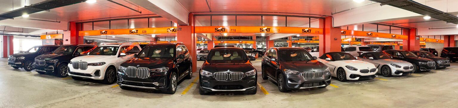 Scatto grandangolare Sixt