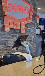 Supporto per InVue da Denny's