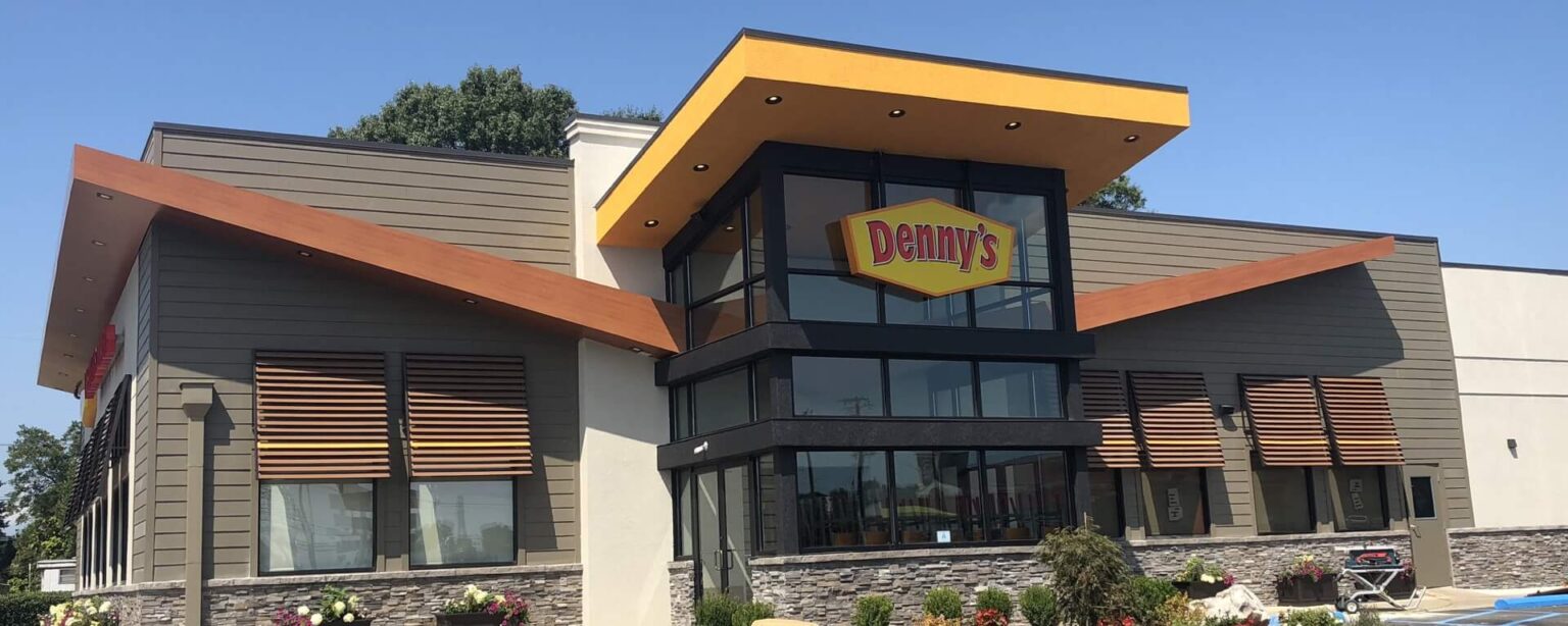 Esterno dell'edificio Denny's