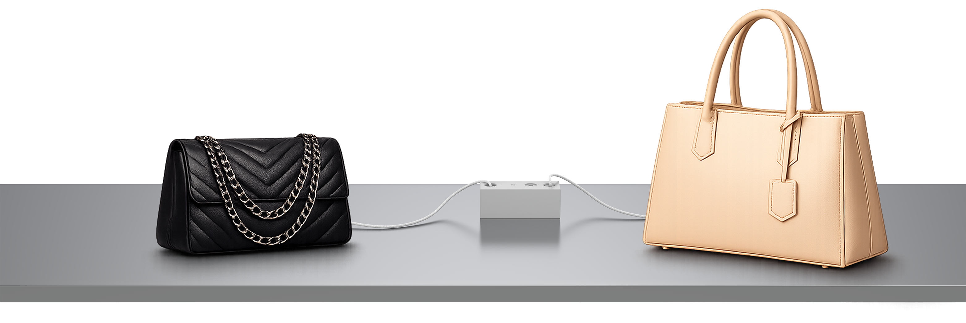 Sistema di sicurezza Luxe Lock per borse e borsette di lusso e di grande valore