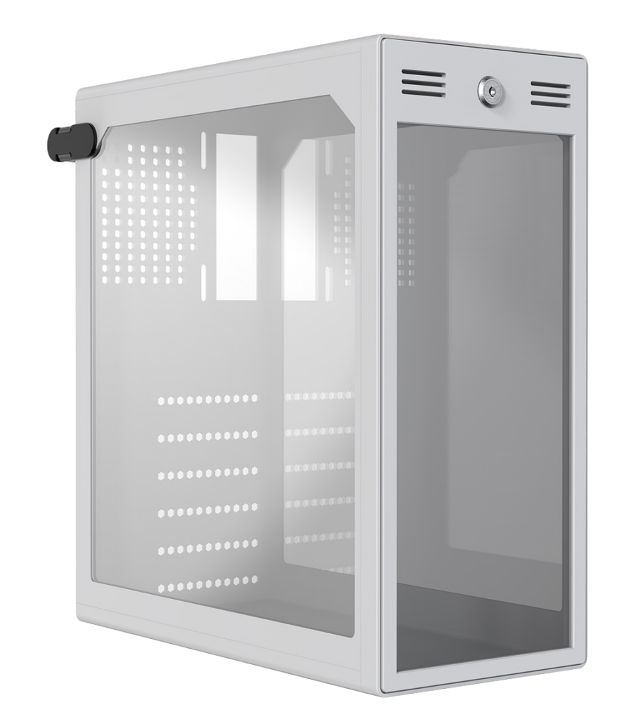 Soluzione di sicurezza "Desktop Lock" per computer tower.