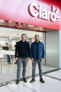 Direttore vendite con direttore generale marketing di Claro e InVue